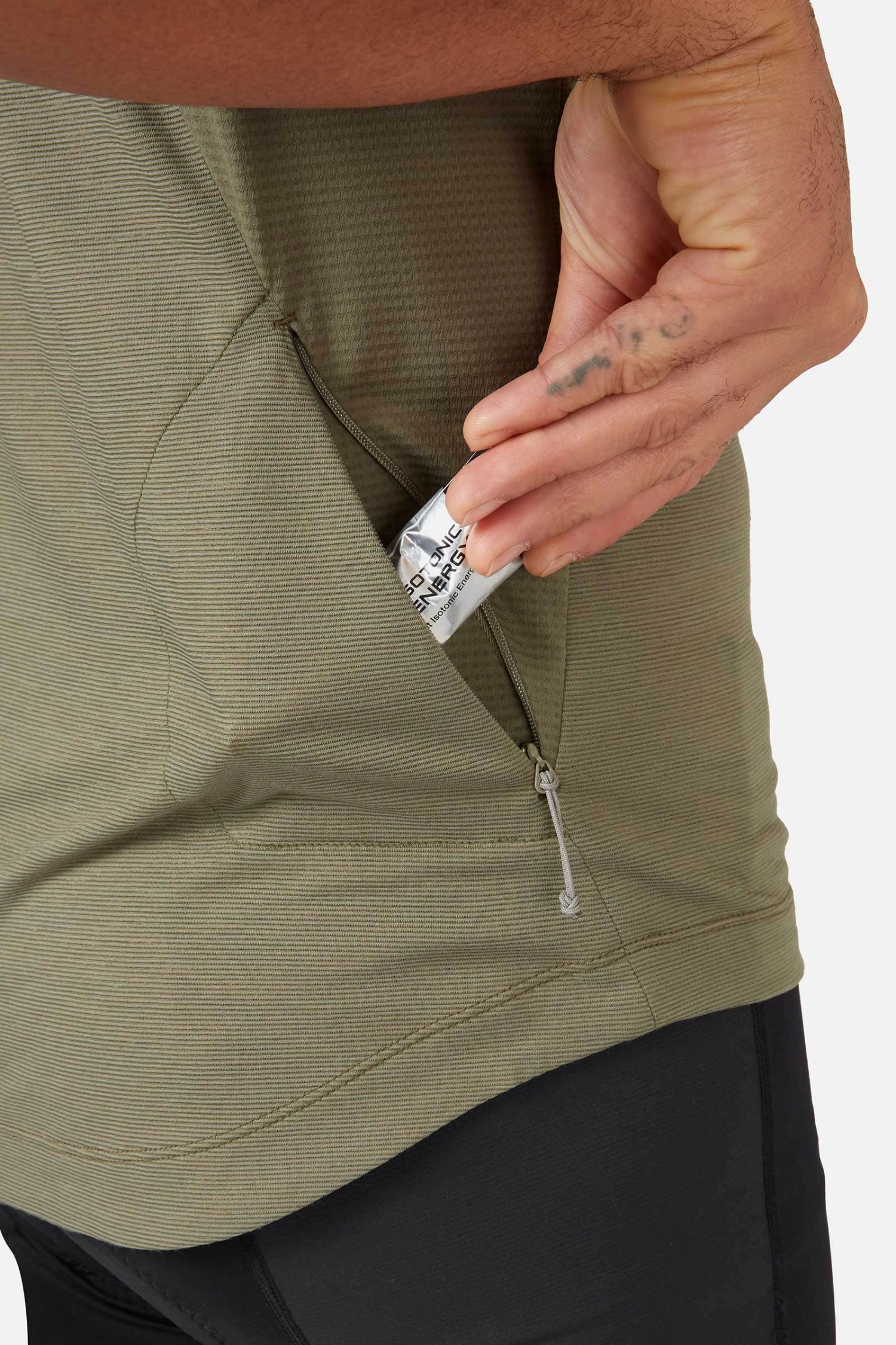 Rab Men's Cindercrino Zip Tee - Image 11