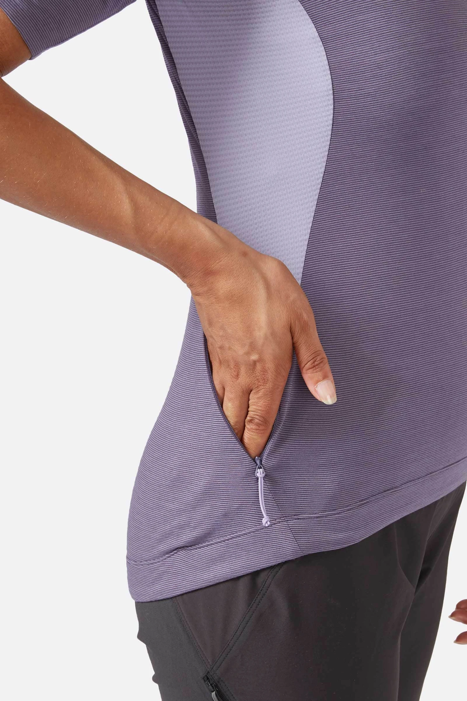 Rab Women's Cindercrino Zip Tee - Image 11